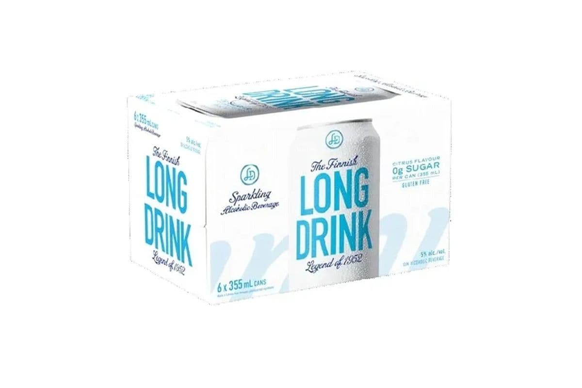 Long Drink Zero Sugar Citrus (6 x 355 ml)