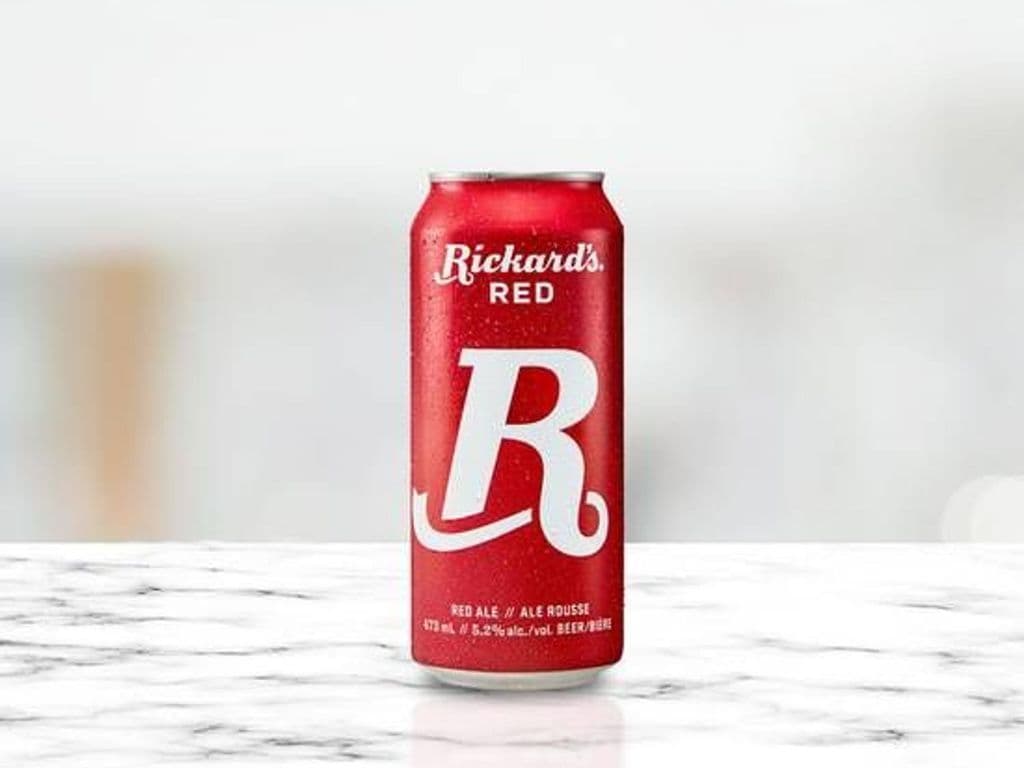 Rickard's Red, 473mL (5.2% ABV)