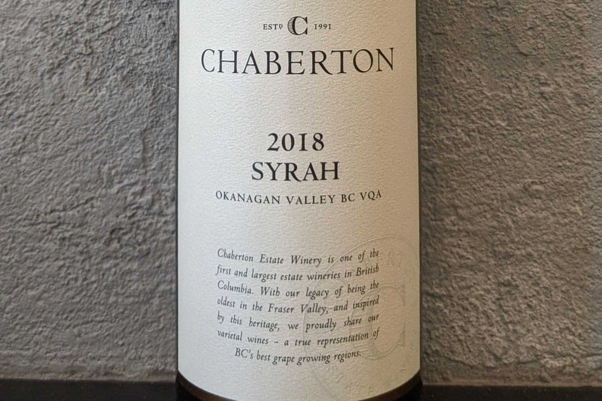 Chaberton Syrah (1 x 750ml)
