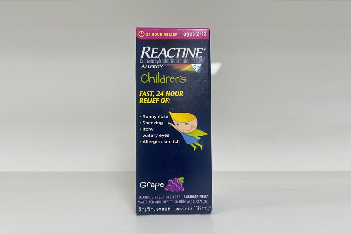 Reactine Allergy Children’s Syrup (118 mL)