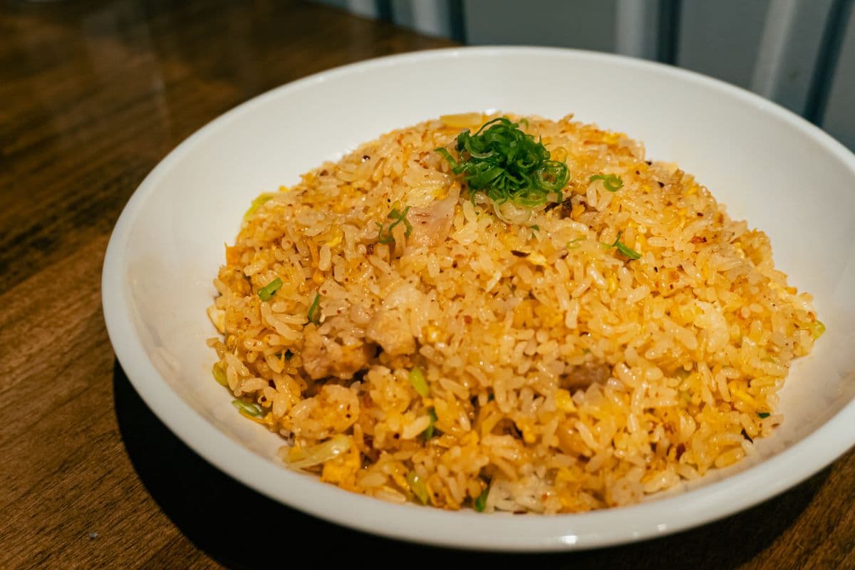 Spicy Pork & Egg Fried Rice香辣猪肉蛋炒饭