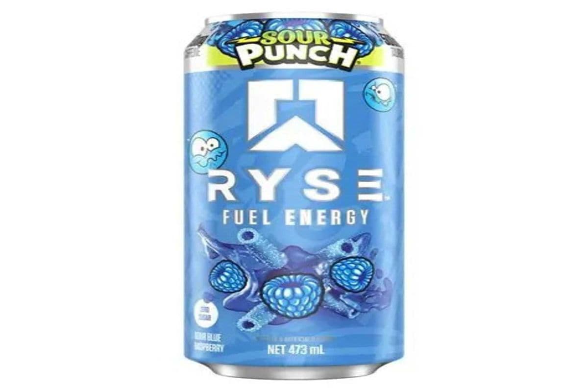 Ryse Energy Sour Punch Blue Raspberry (473ml) (0 Cal)