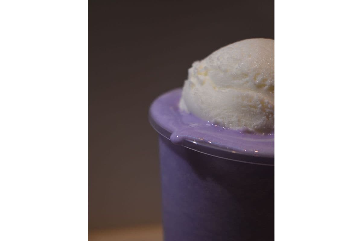 Snow Cap Taro Smoothie