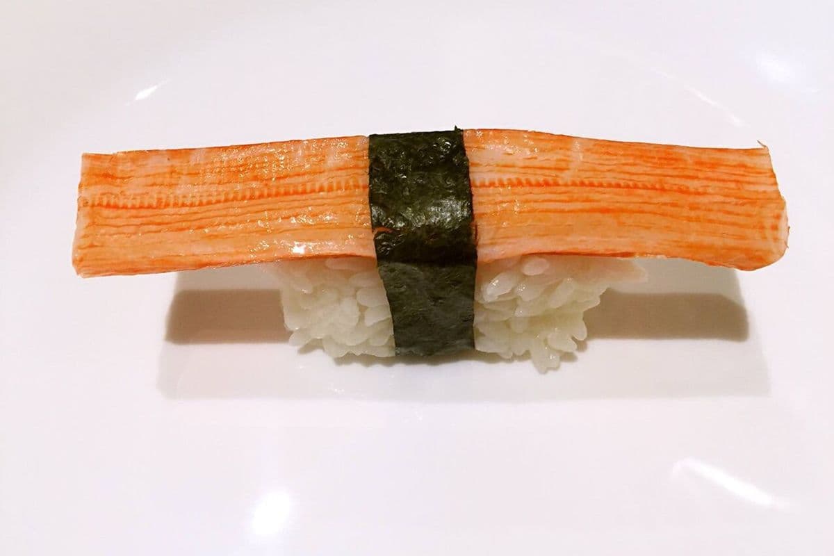 A7. Crab Meat Sushi (1 pc)