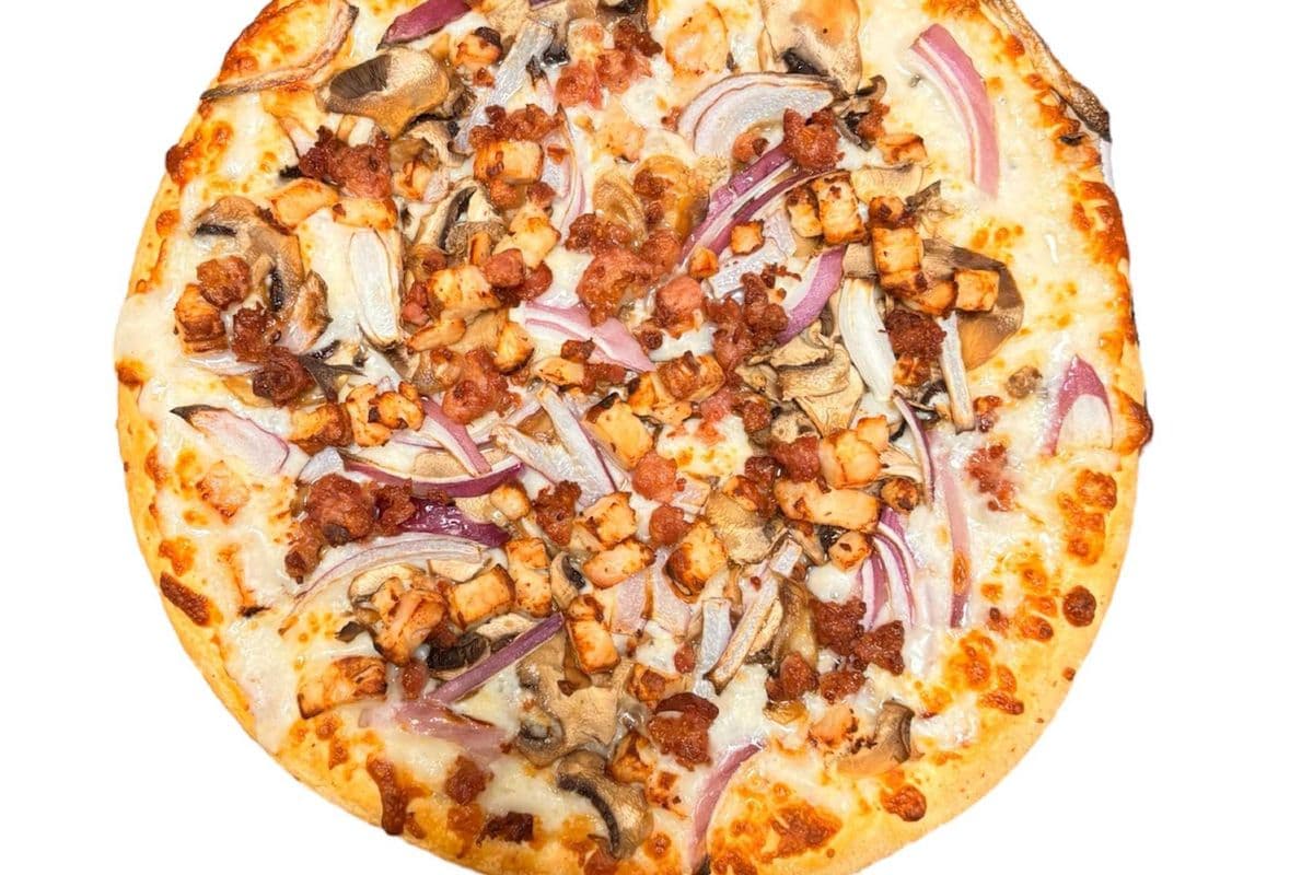Large Chicken Alfredo Pizza