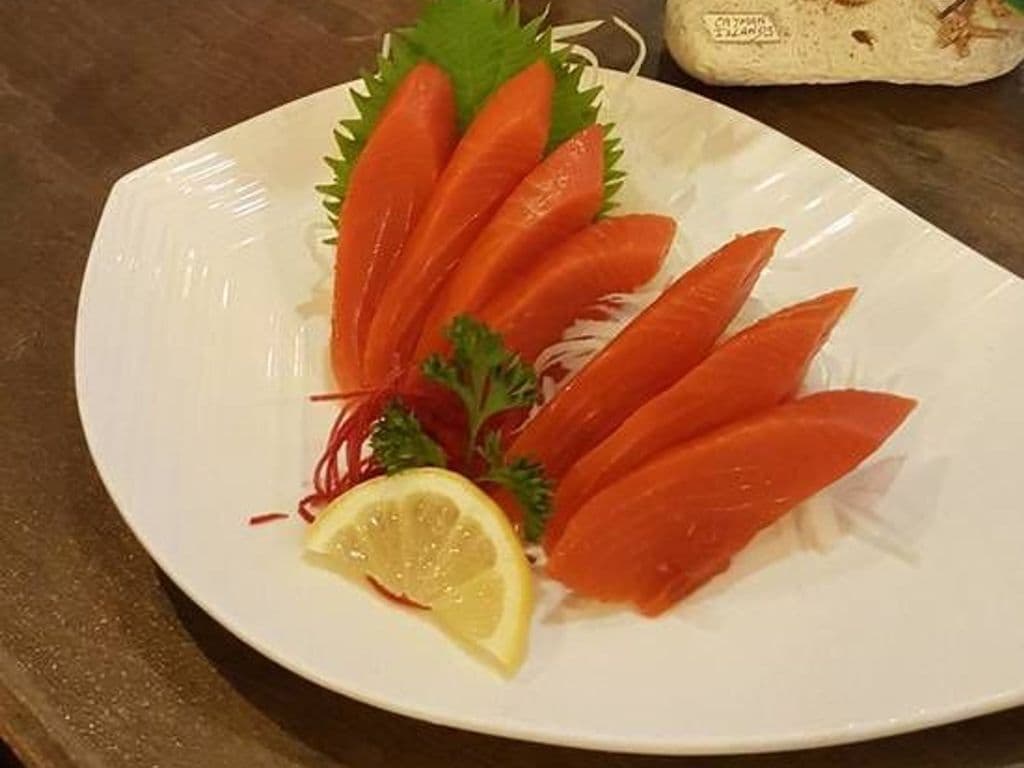 Sockeye Salmon Sashimi