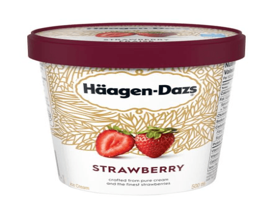 Haagen-Dazs Strawberry (500 ml)