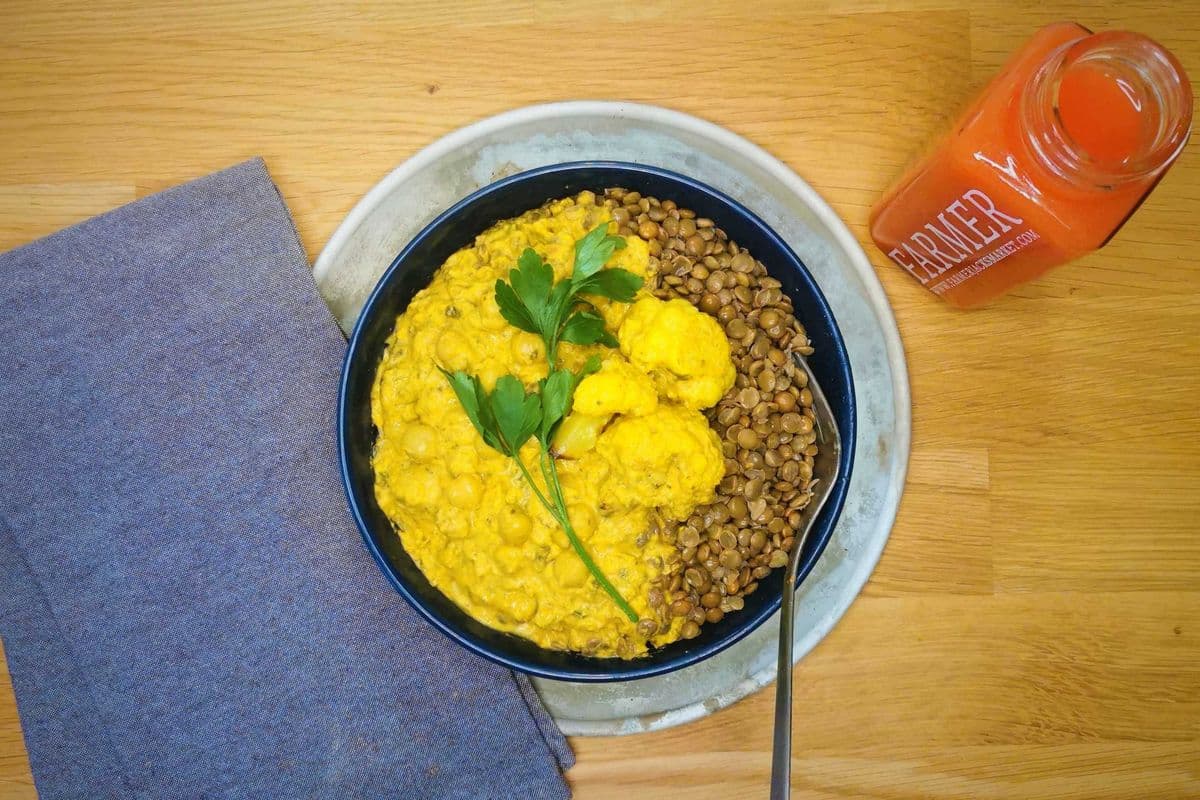 Golden Dream Curry (V, GF) (620 Cal)
