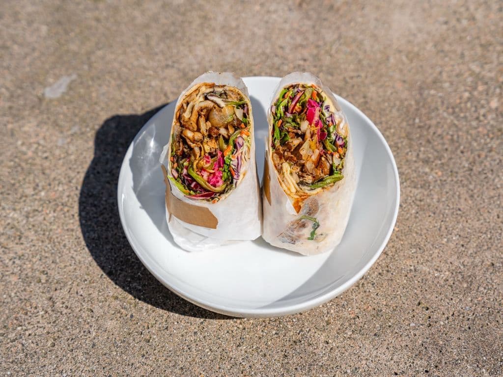 Truffled N'Oyster Wrap