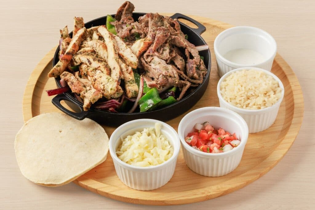 Fajitas (Good for Two) any 2 protein
