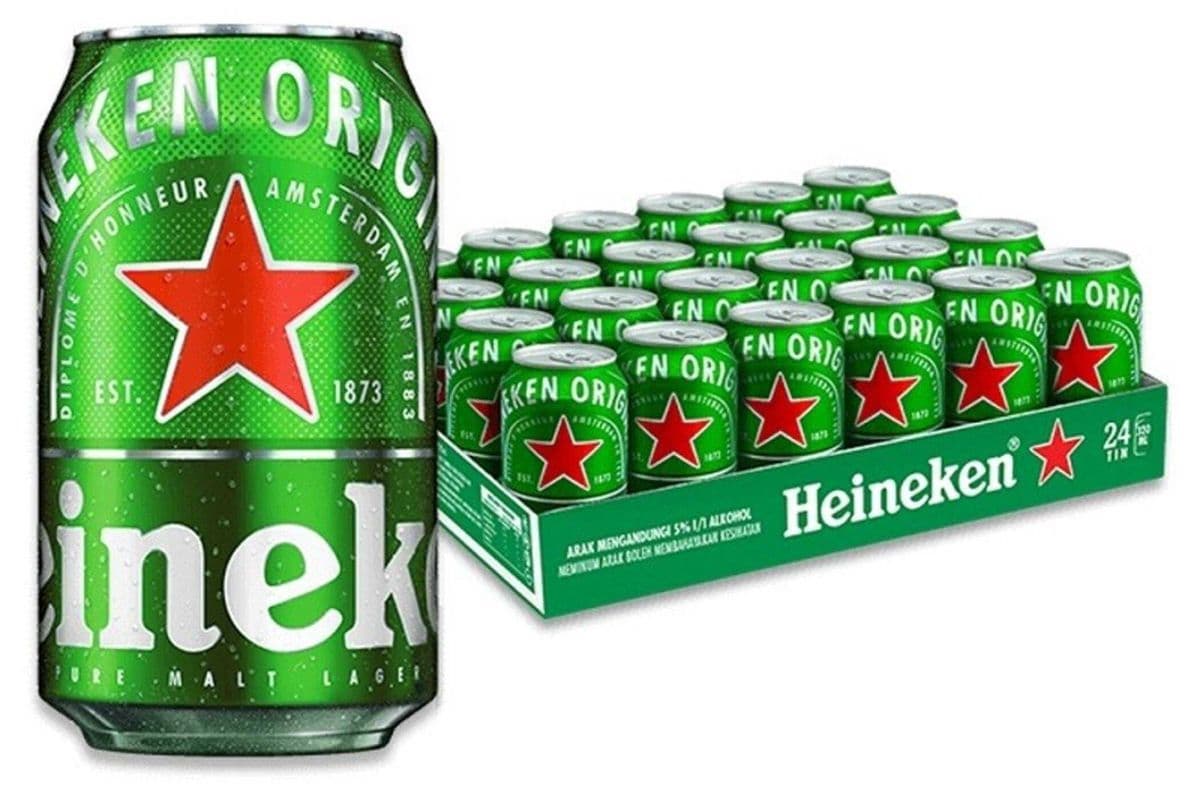 Heineken Lager 6cans x355ml (6 x 355ml)