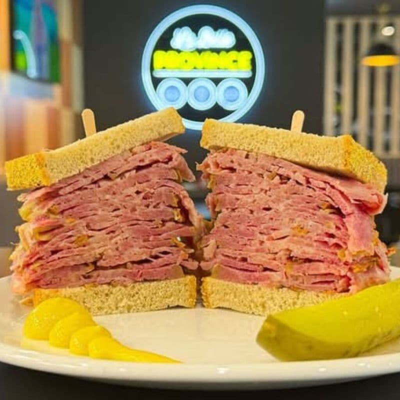 Sandwich viande fumée