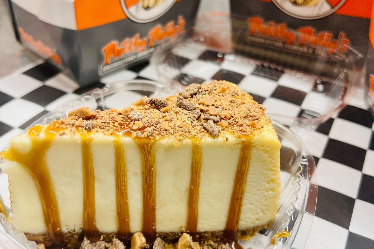 Skor Cheesecake Slice
