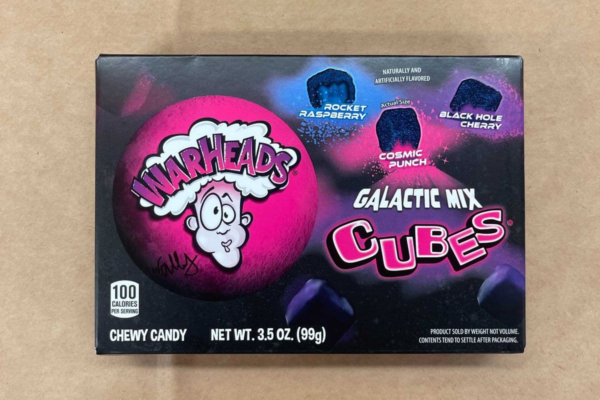 Warheads Galactic Mix Cubes (99 g TB)