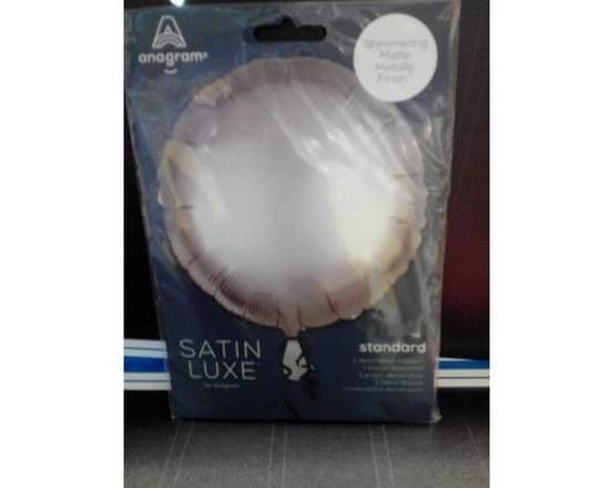 15-18" Round Shape Foil Balloon - Silver