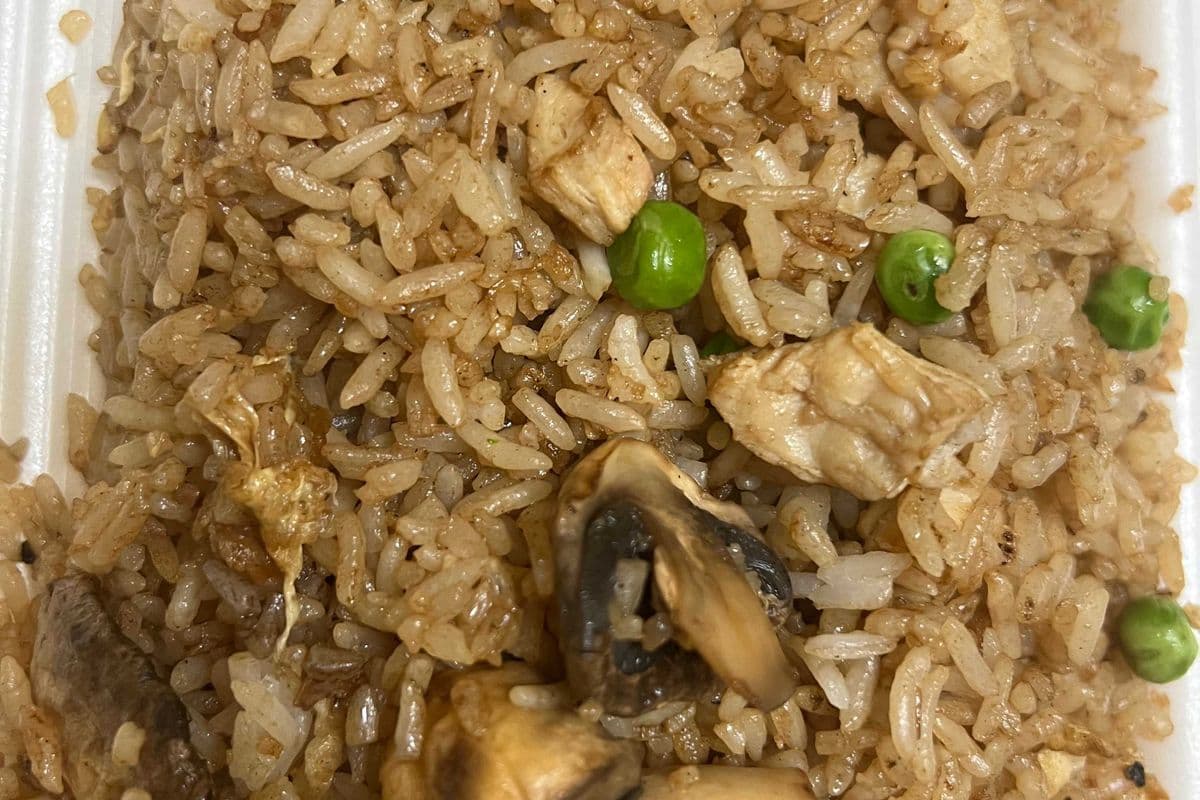29. Chicken and Mushroom Fried Rice