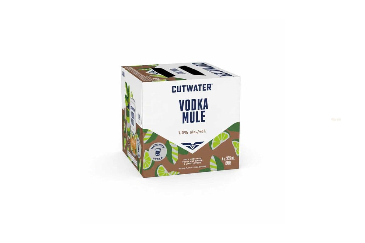 Cutwater Vodka Mule (4 Cans) (1 x 4x355ML)