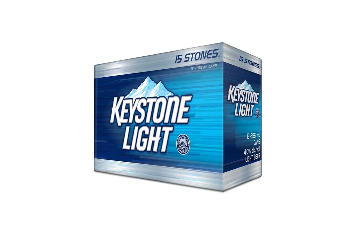 Keystone Light (15 Pack) (15 x 355 ml)