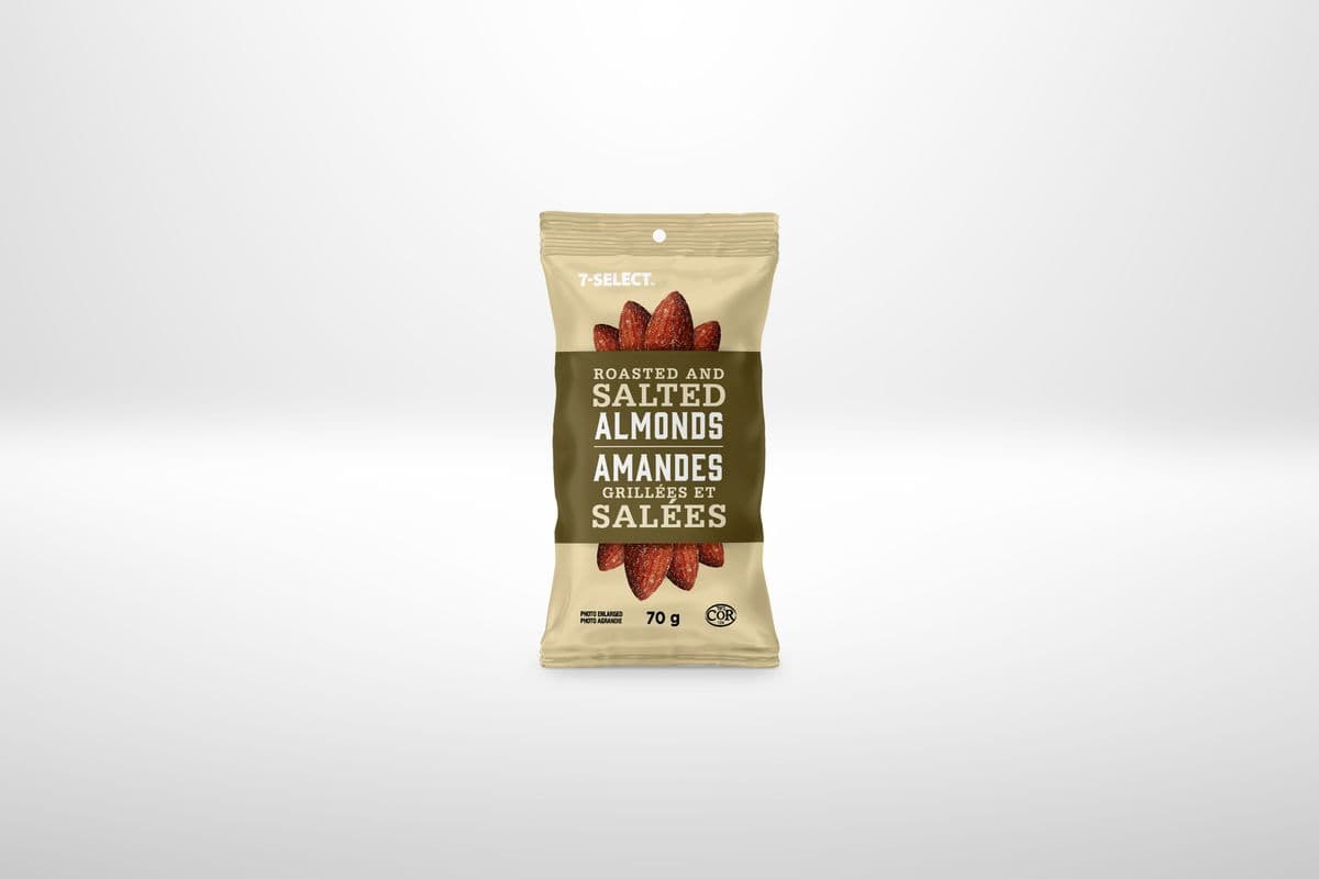 7-Select Roasted & Salted Almonds (70 g)