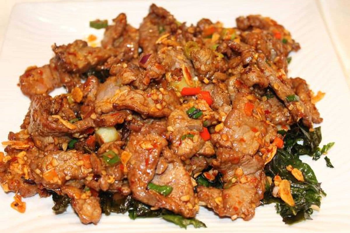 川椒牛肉 Chilli Beef
