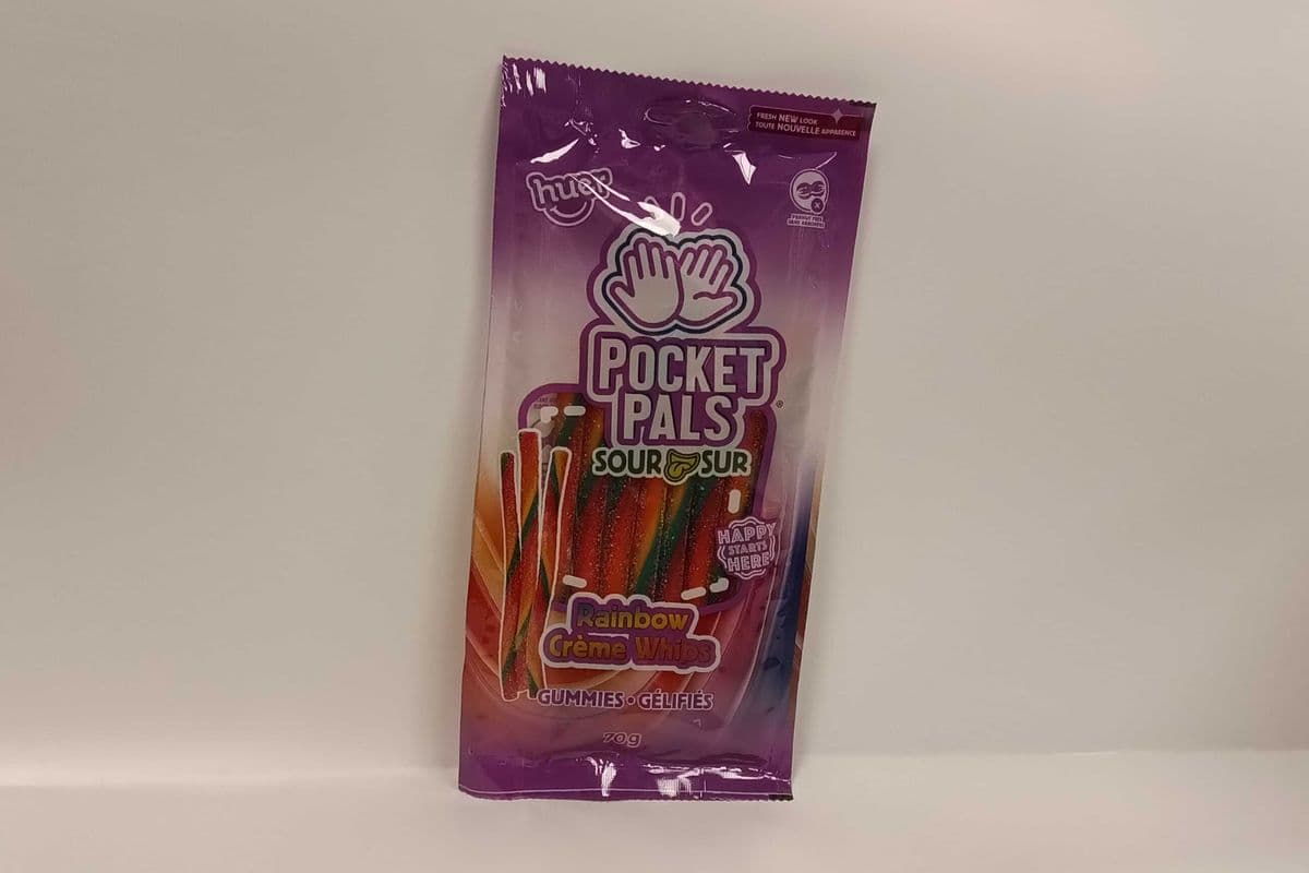 Huer Pocket Pals Sour Gummies - Rainbow (70g)