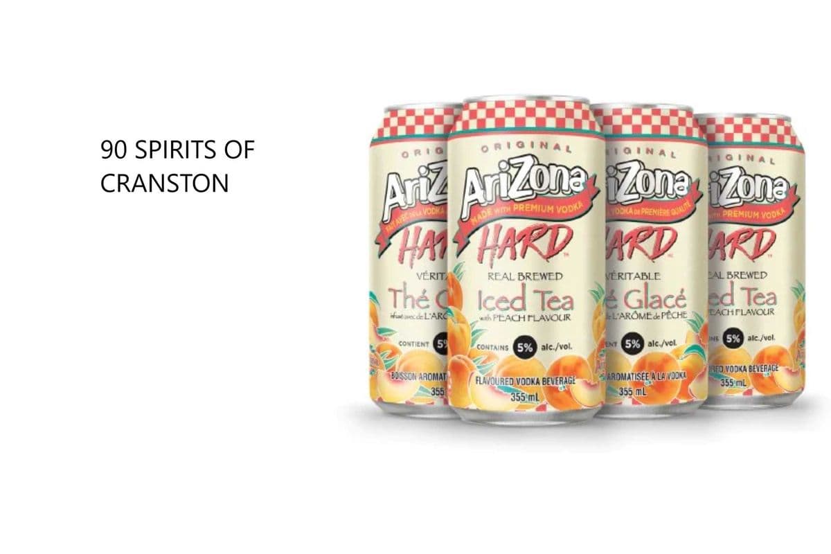 ARIZONA ICED TEA WITH PEACH 6 CANS (1 x 6x355ML)
