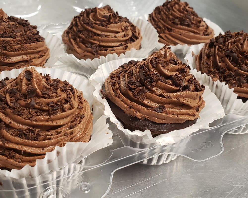 Keto Chocolate Cupcakes
