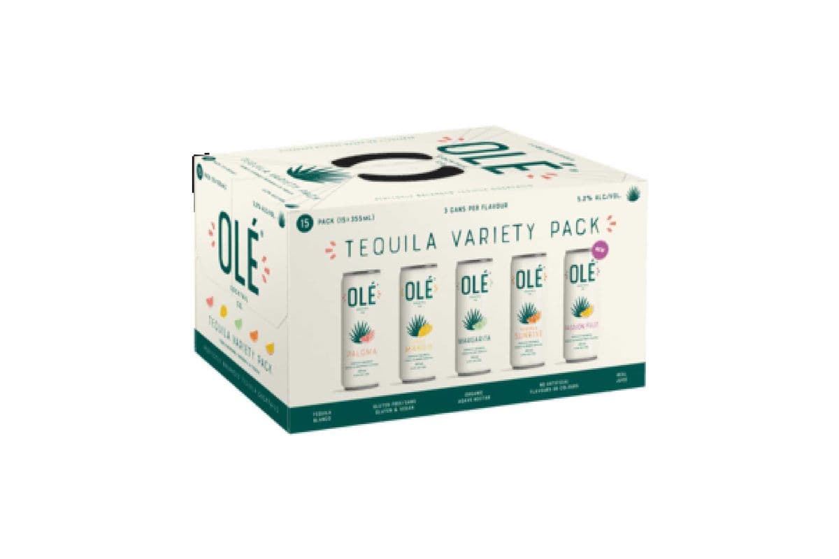 OLE Tequila Variety-15 Pack (15 x 355ml)