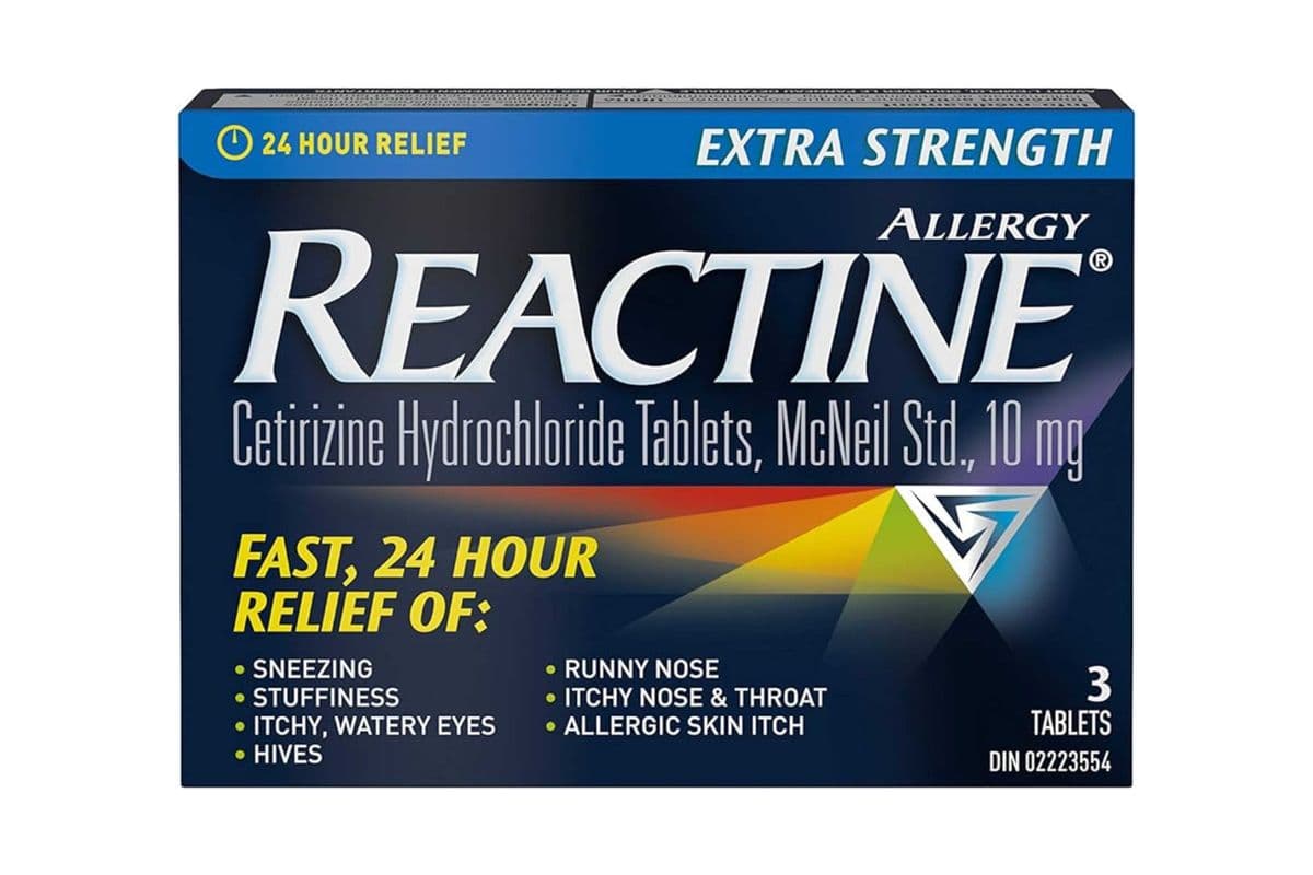 Reactine (3 Tablets)