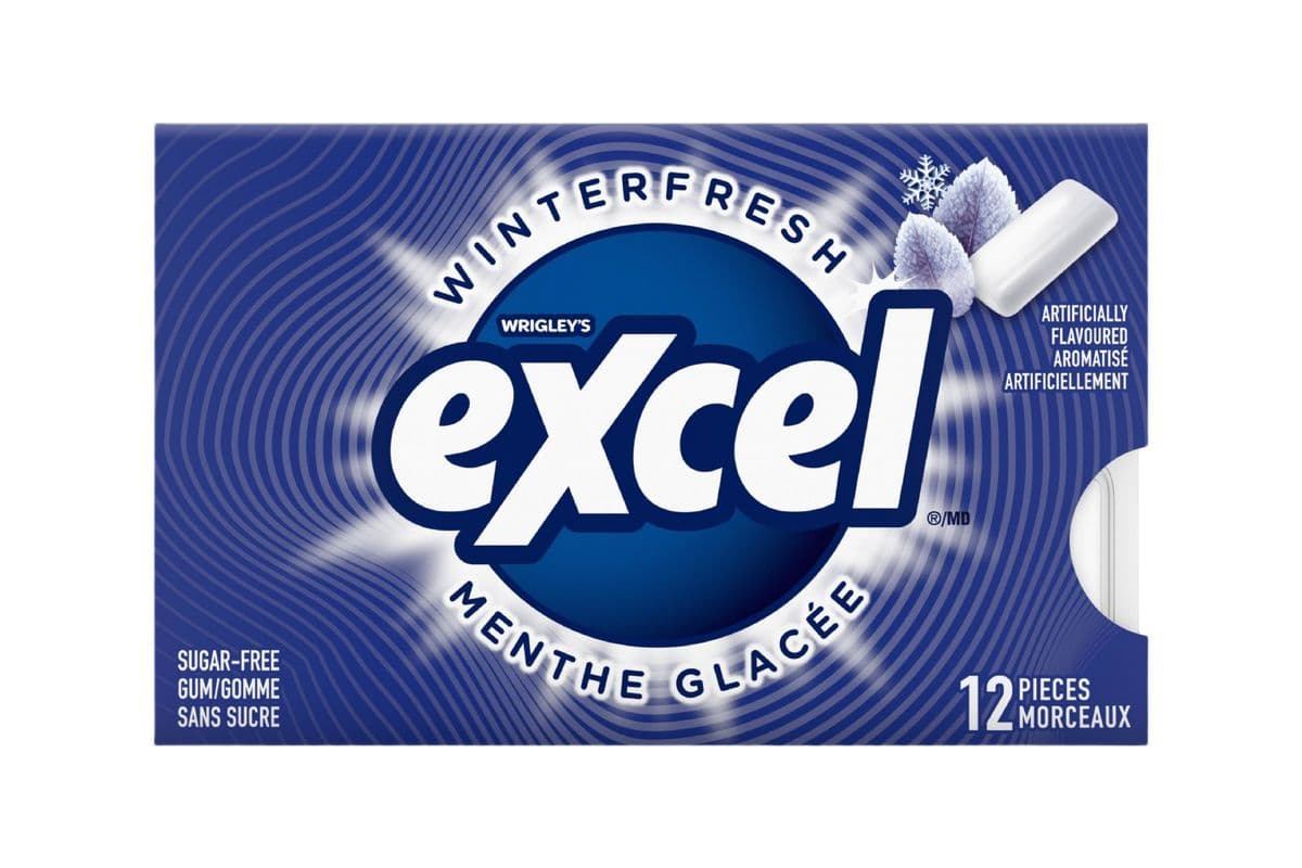 Excel Winterfresh Gum (12 pcs) 1001665