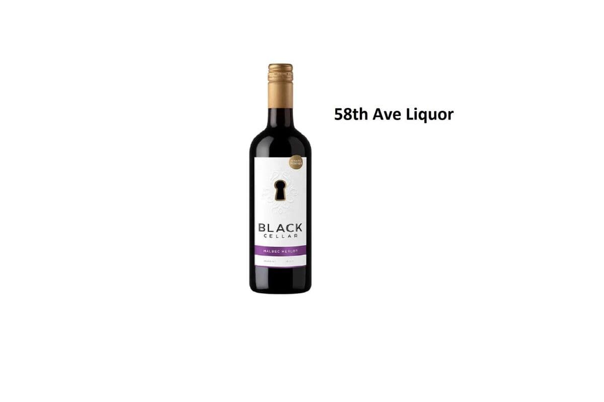 BLACK CELLAR MALBEC MERLOT 750ML (1 x 750ML)