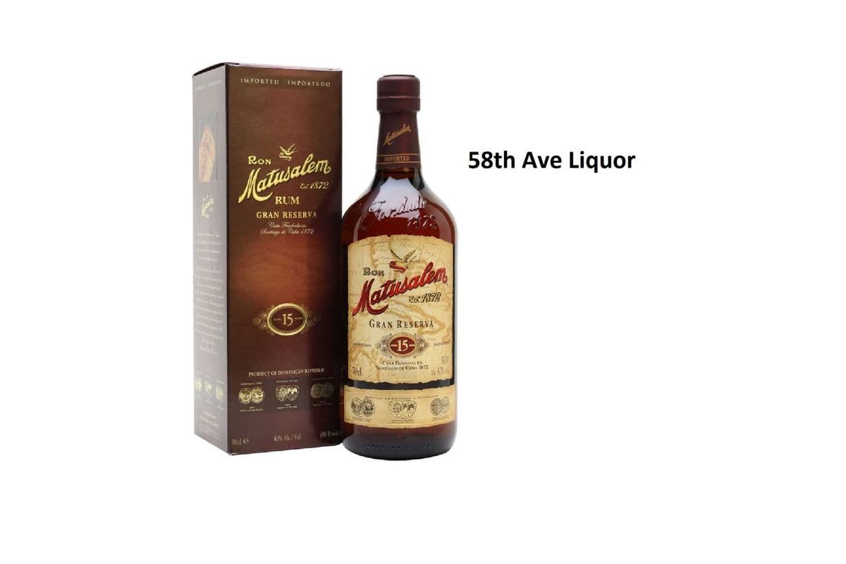 RON MATUSALEM GRAN RESERVA RUM - 15 YR 750ML (1 x 750ML)