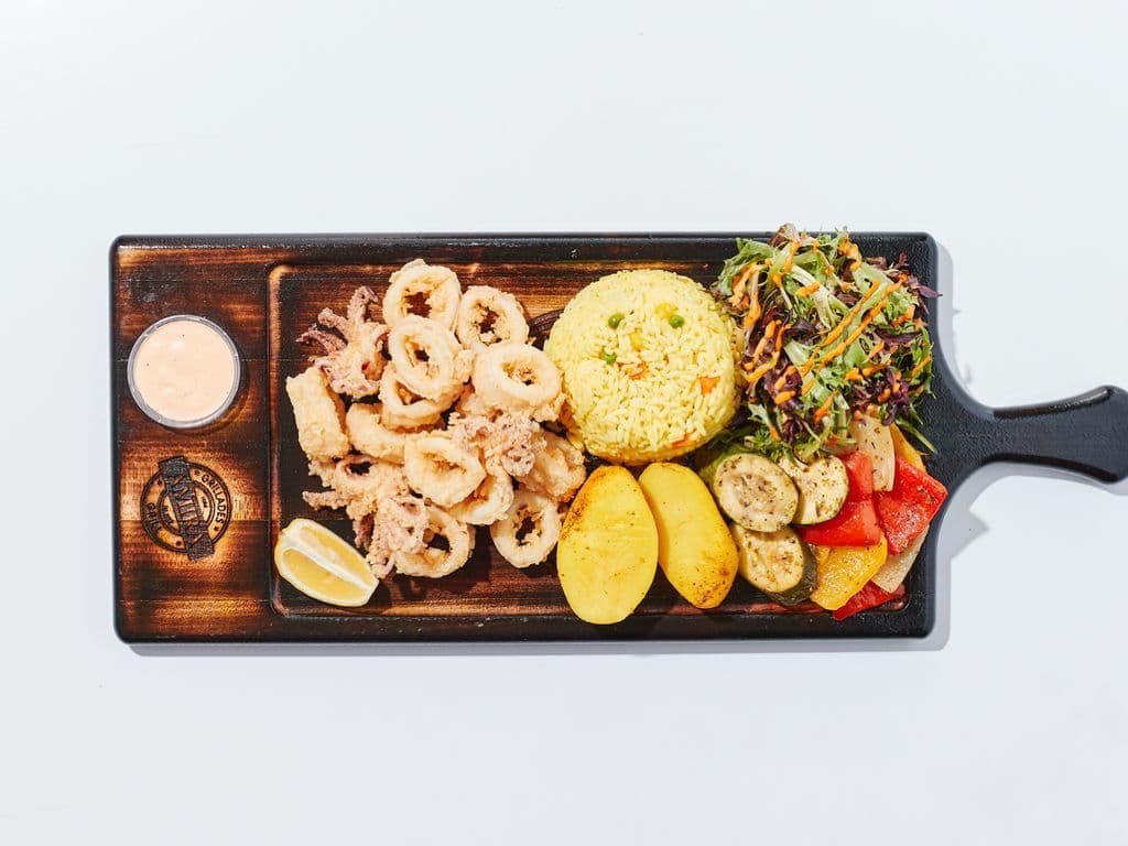 Calamars Frits Plate
