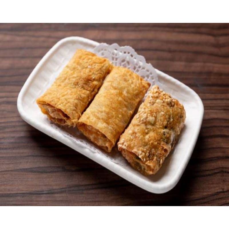 58. Shrimp Wrapped in Bean Curd (3 pcs)