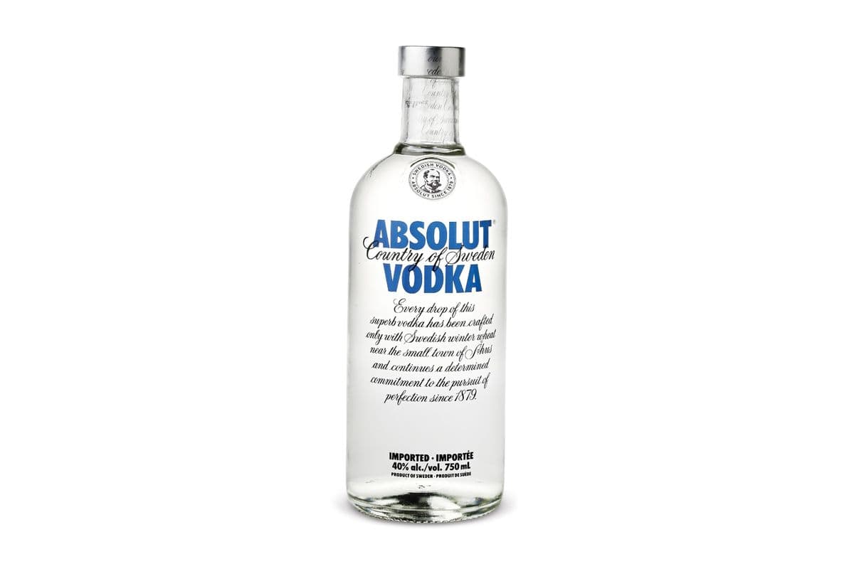 Absolut Vodka *$2 OFF!* (1 x 750 ml)