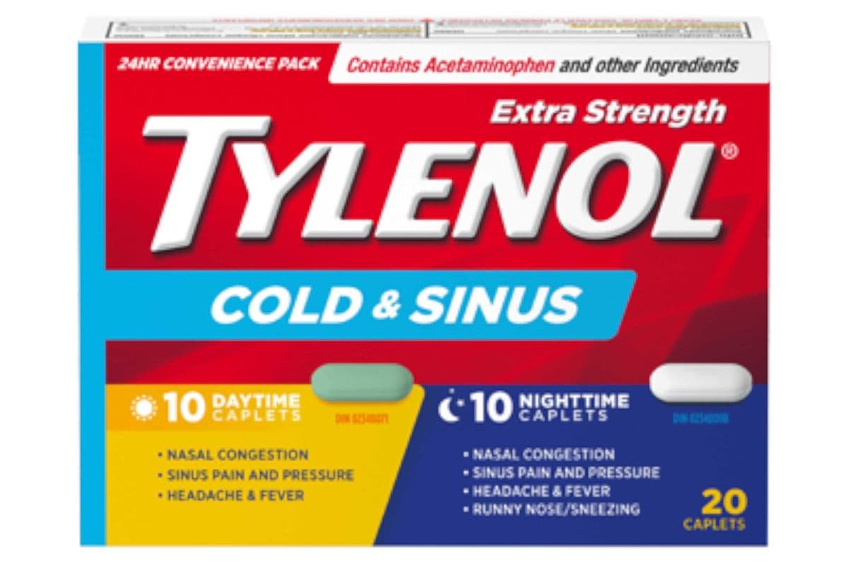 Tylenol Cold And Sinus Extra Strength(20 Ez Tabs)