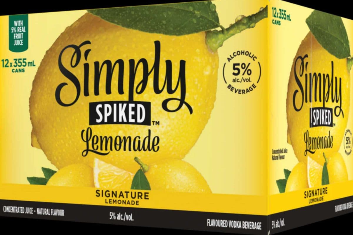 Simply Spiked Signature Lemonade (12 x 355 ml)
