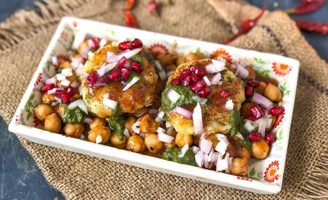 Aloo Tikki Chaat