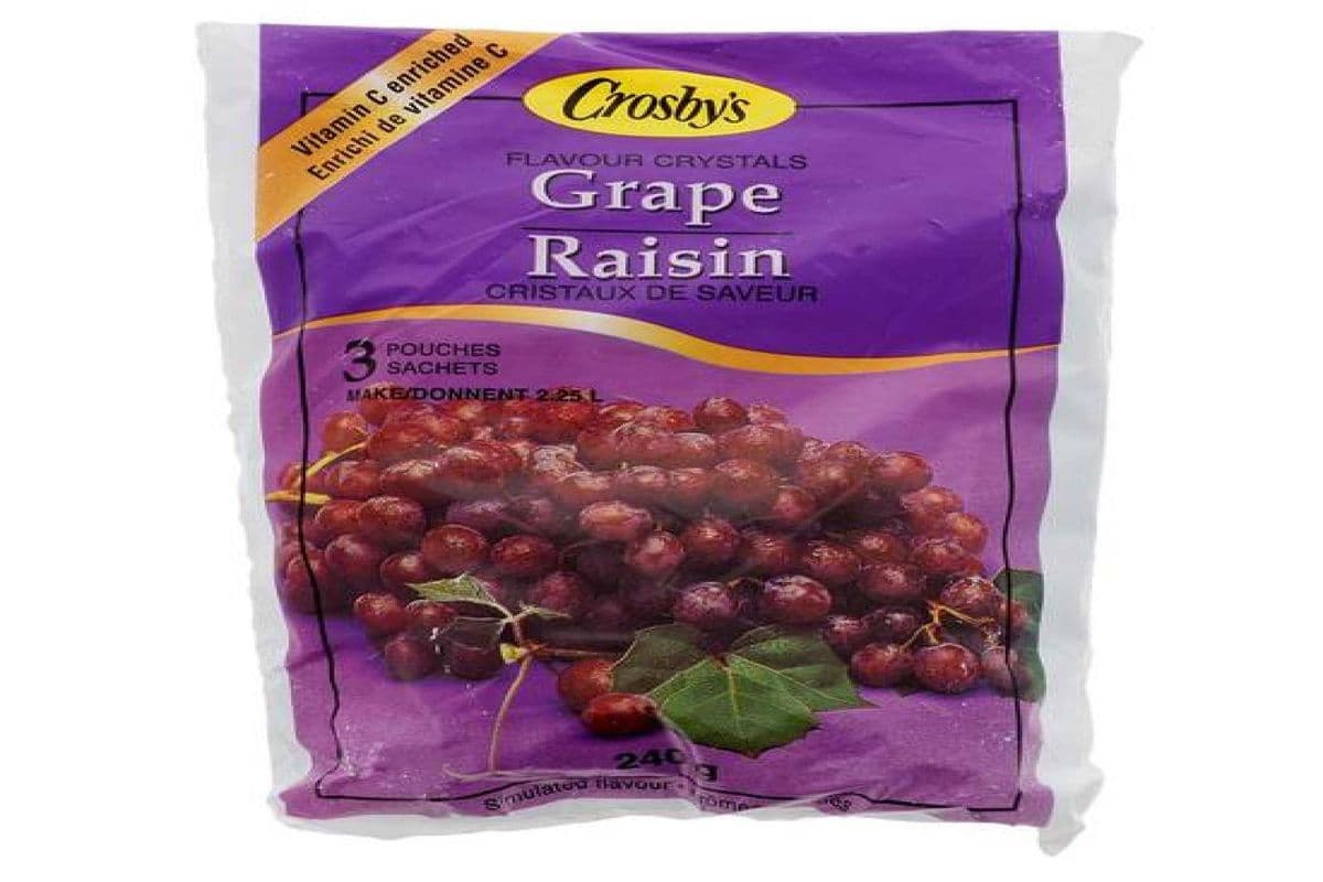 Crosby's Grape Flavoured Crystals 240g (240g)