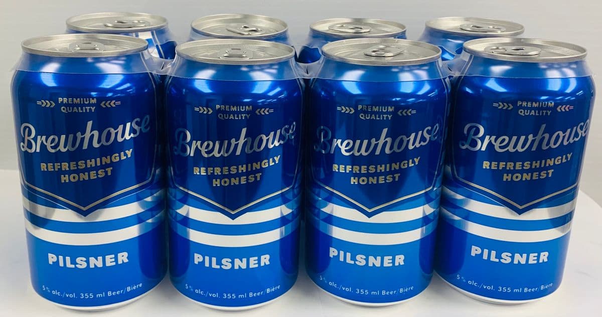 Brewhouse Pilsner (8 x 355 ml Cans)