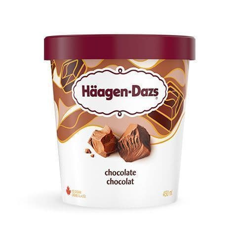 Haagen Daz Chocolate 450ml (was $8.39)