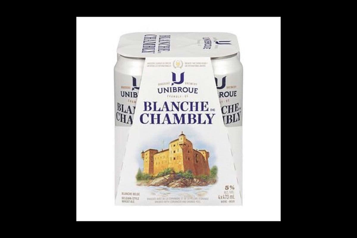 BLANCHE DE CHAMBLY (4 x 473ML CAN) (1 x 473ML)