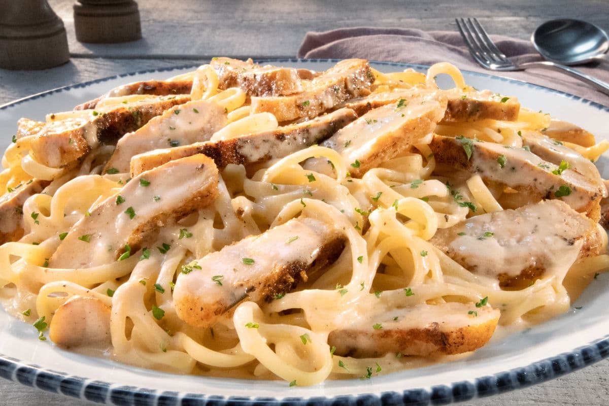 Cajun Chicken Linguini Alfredo