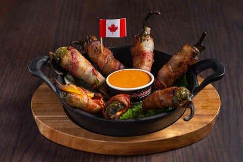 Bacon Wrapped Chinook Jalapeno