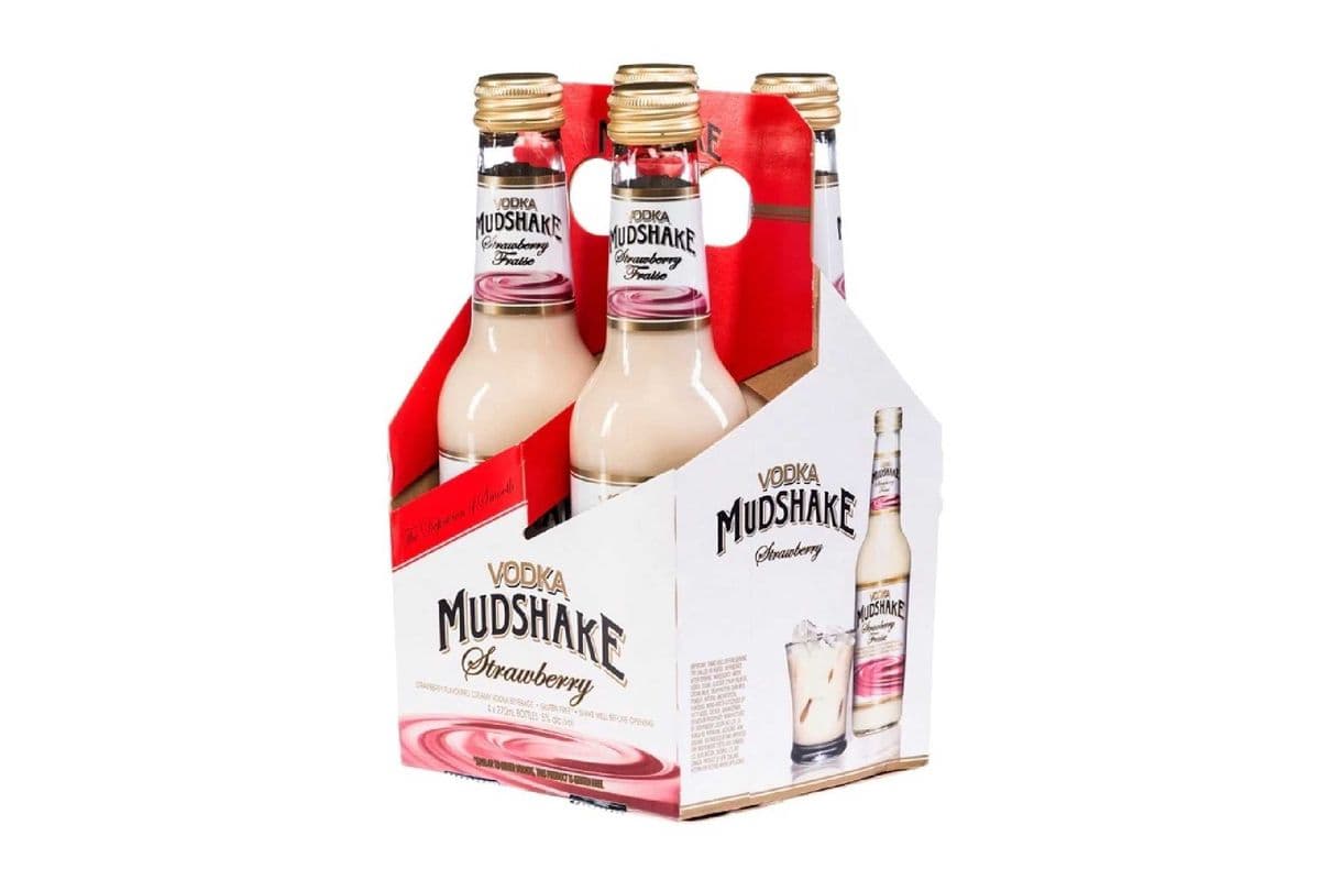 Vodka Mudshake Strawberry-4PK (4 x 270ml)