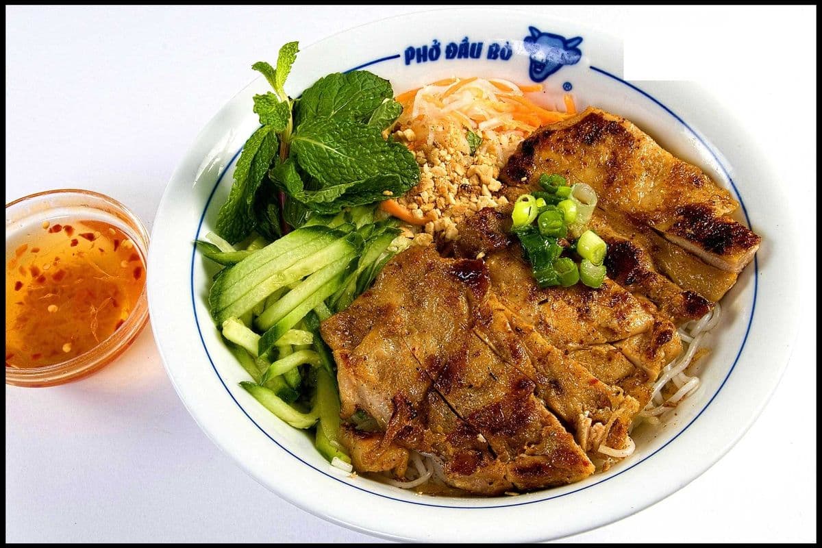 453. Vermicelli with Grilled Chicken