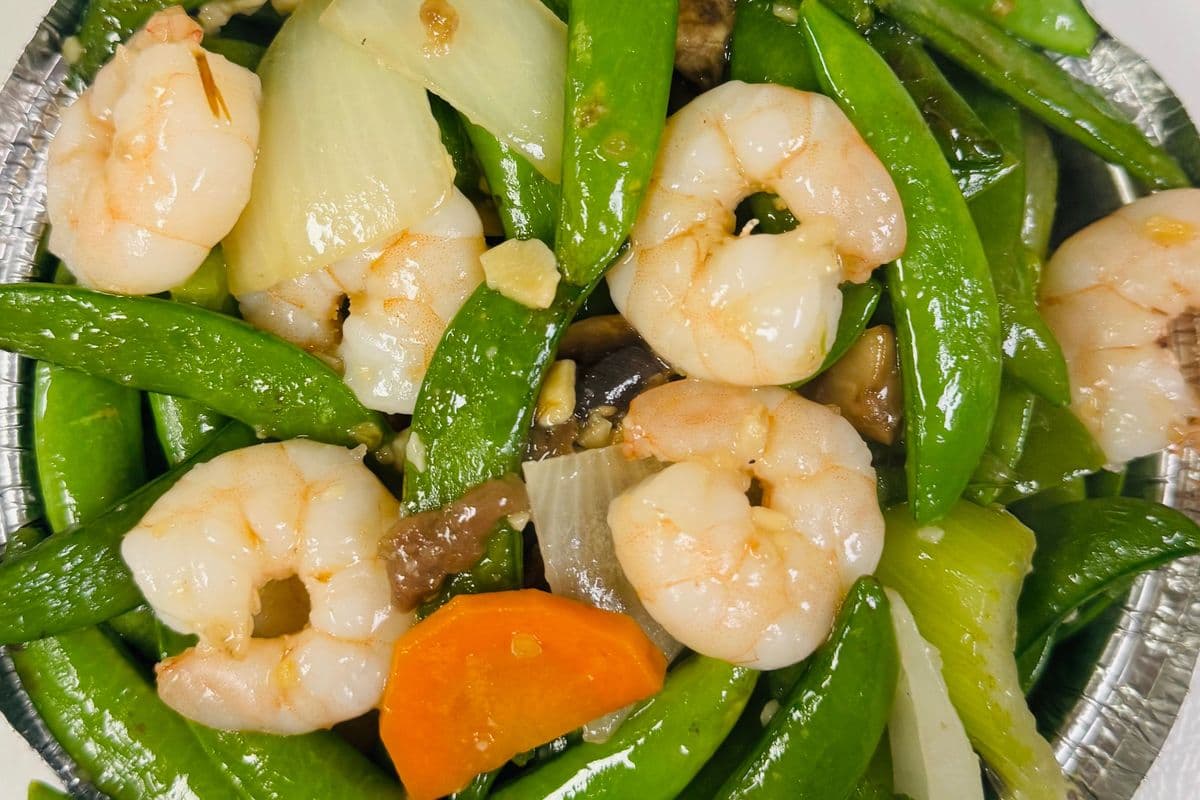 Shrimp and Pea Pods