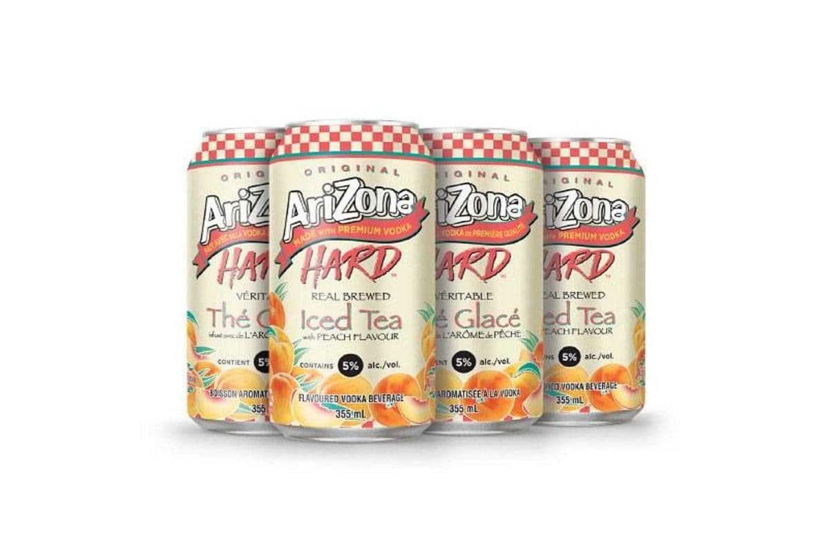 112270 - ARIZONA HARD PEACH ICE TEA (6 x 355ml)