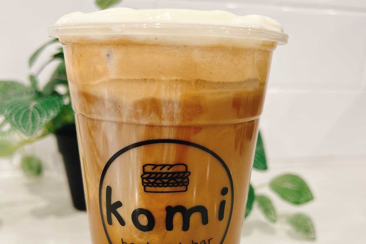 Viet Iced-Coffee with Salted Milk Foam