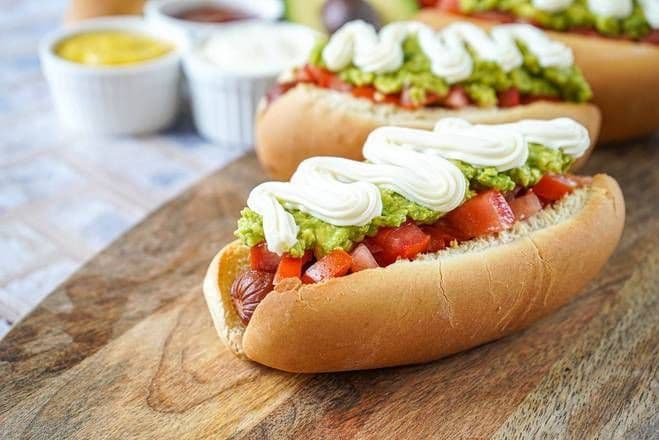 Completo Hot dog / Hot-dog complet